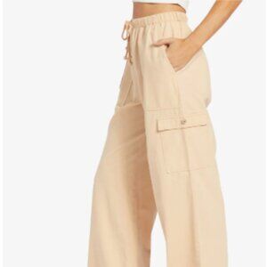 Roxy Precious Cargo High Waist Cargo Pants Hazelnut US Size Small